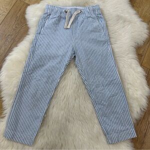 Crewcuts Kids Blue and White Striped Casual Pants